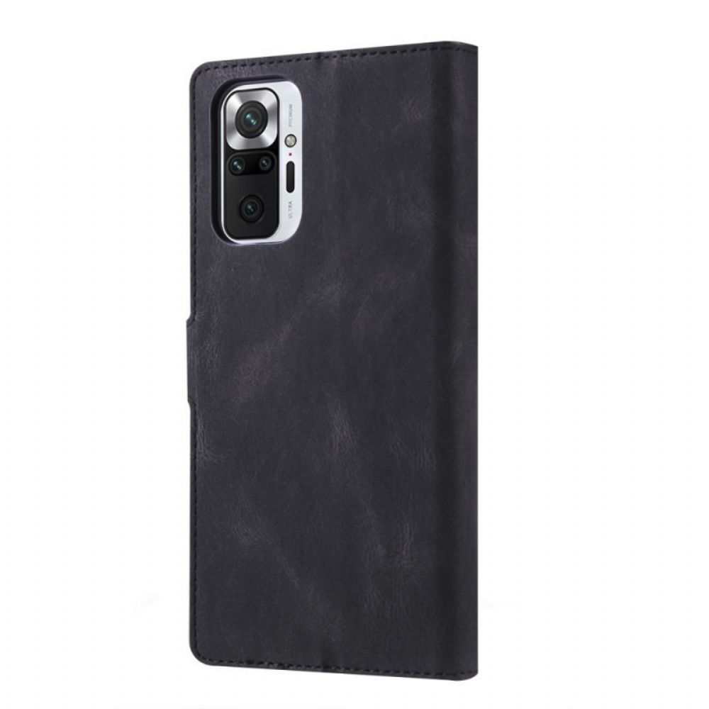 Folio-hoesje voor Xiaomi Redmi Note 10 Pro Taokkim Lederen Stijl