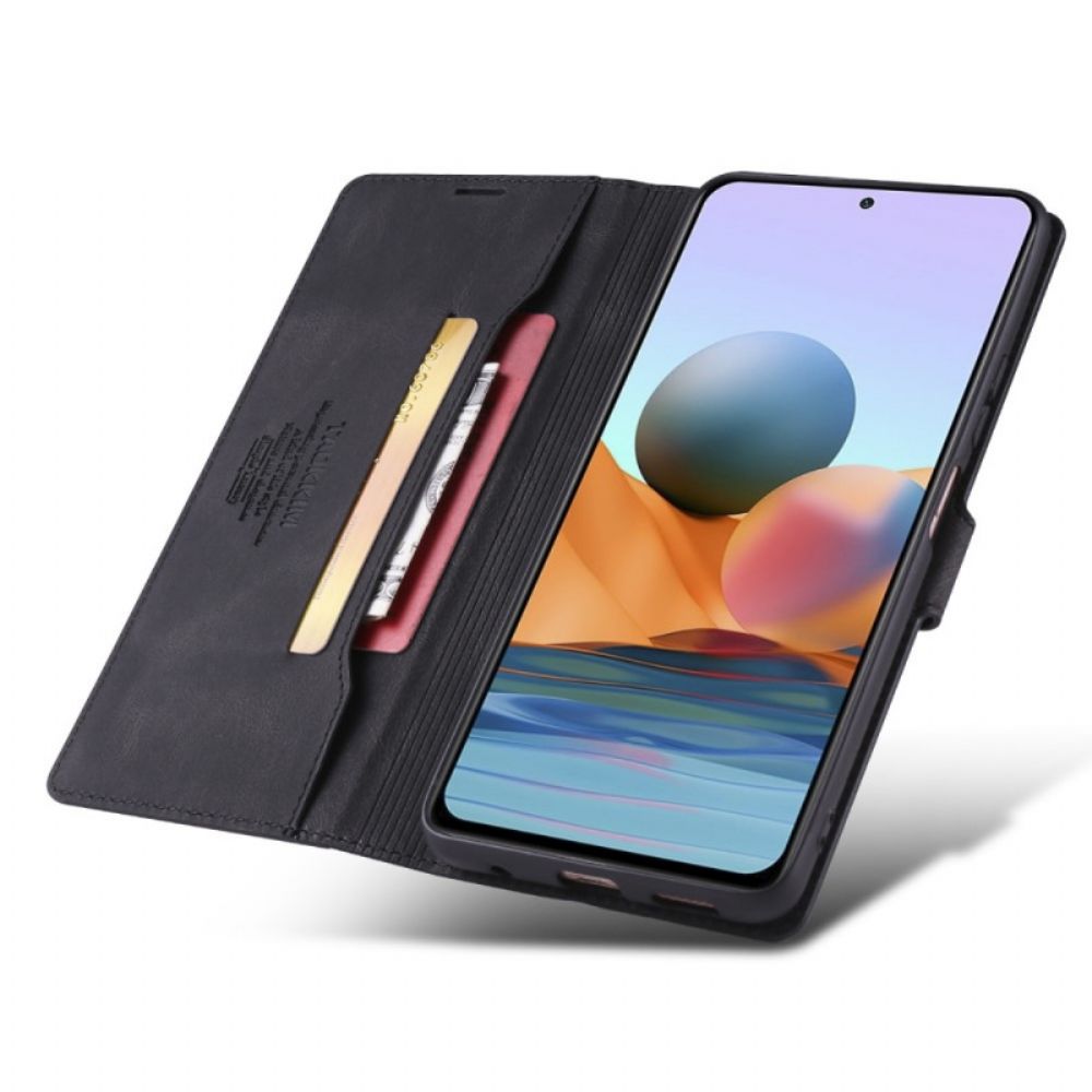 Folio-hoesje voor Xiaomi Redmi Note 10 Pro Taokkim Lederen Stijl