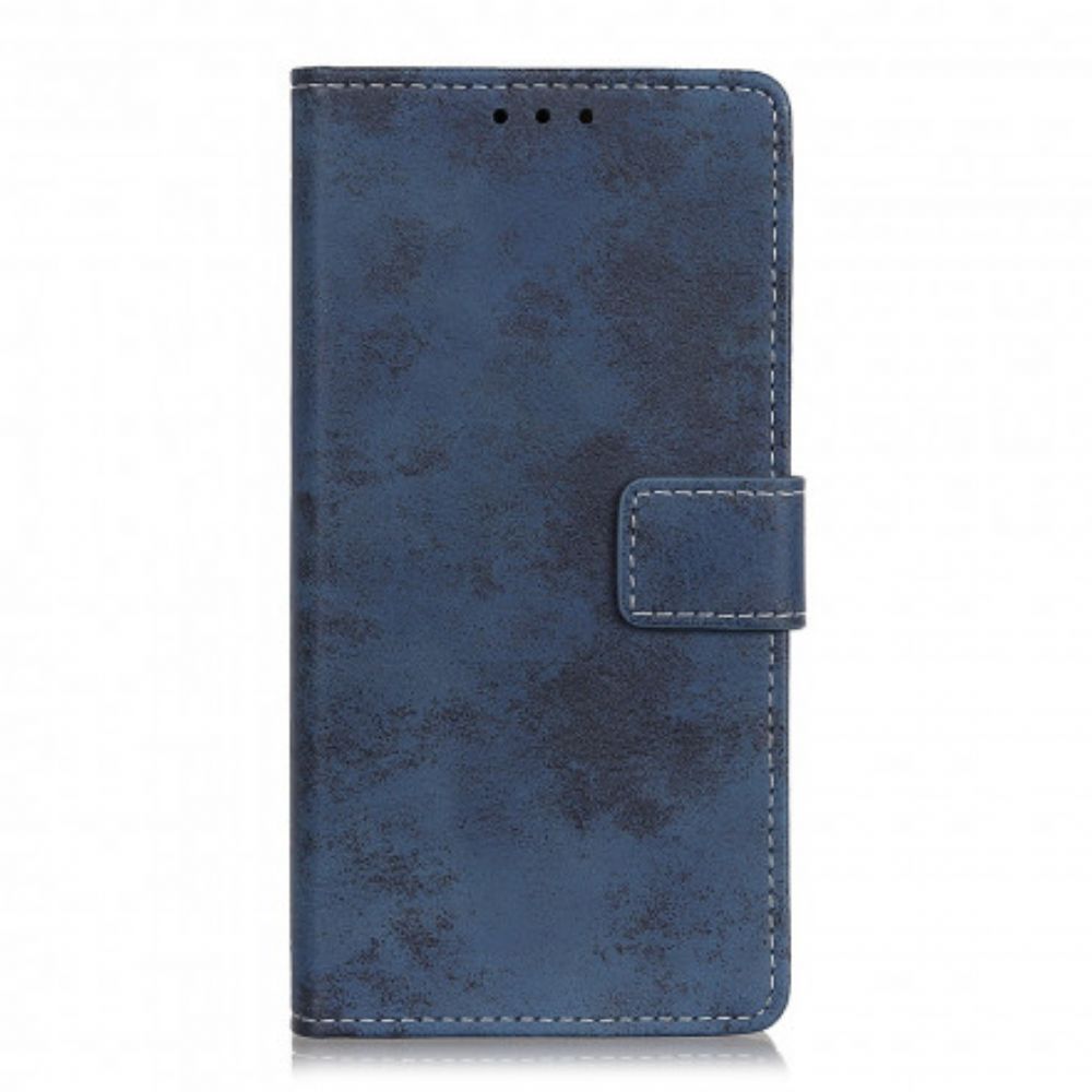 Folio-hoesje voor Xiaomi Redmi Note 10 Pro Vintage Leereffect