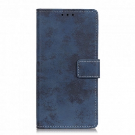 Folio-hoesje voor Xiaomi Redmi Note 10 Pro Vintage Leereffect