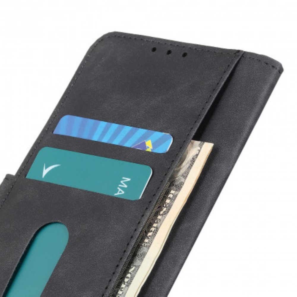 Folio-hoesje voor Xiaomi Redmi Note 10 Pro Vintage Leereffect Khazneh