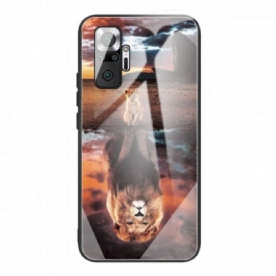 Hoesje voor Xiaomi Redmi Note 10 Pro Cub Dream Gehard Glas