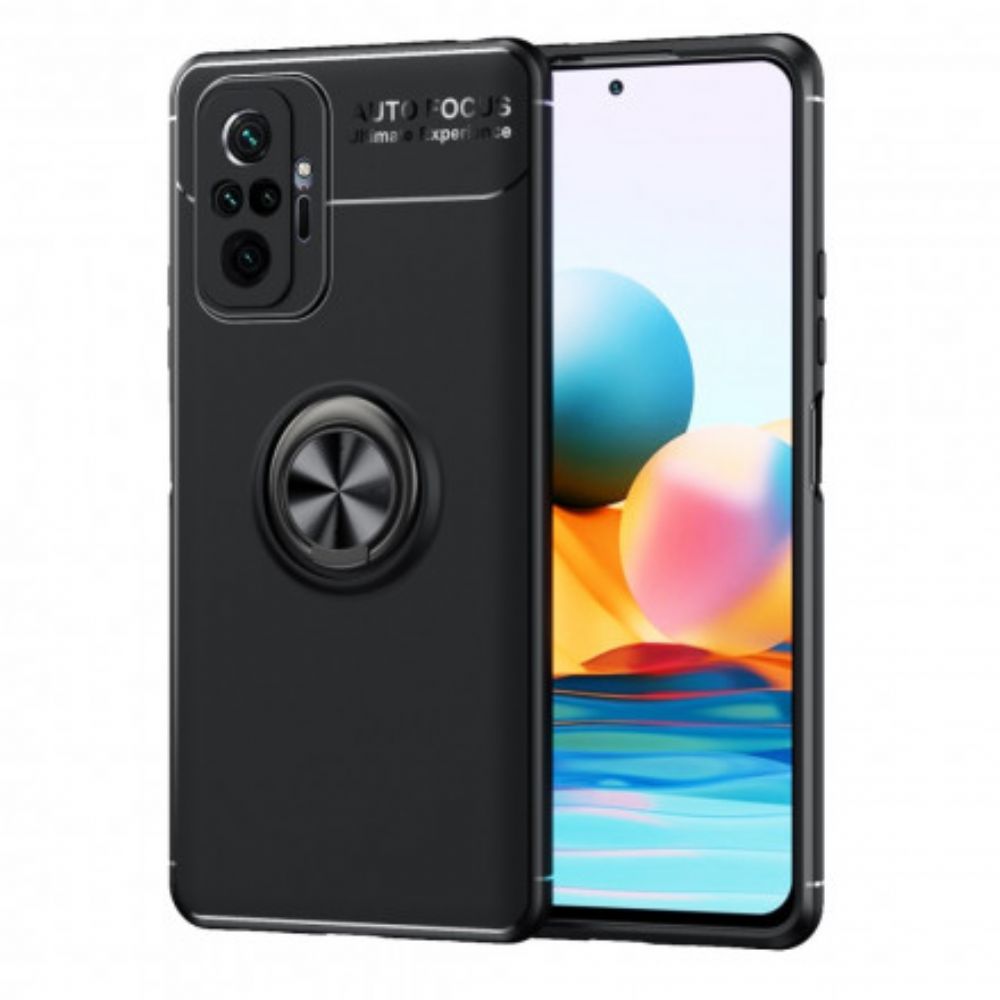 Hoesje voor Xiaomi Redmi Note 10 Pro Draaiende Ring