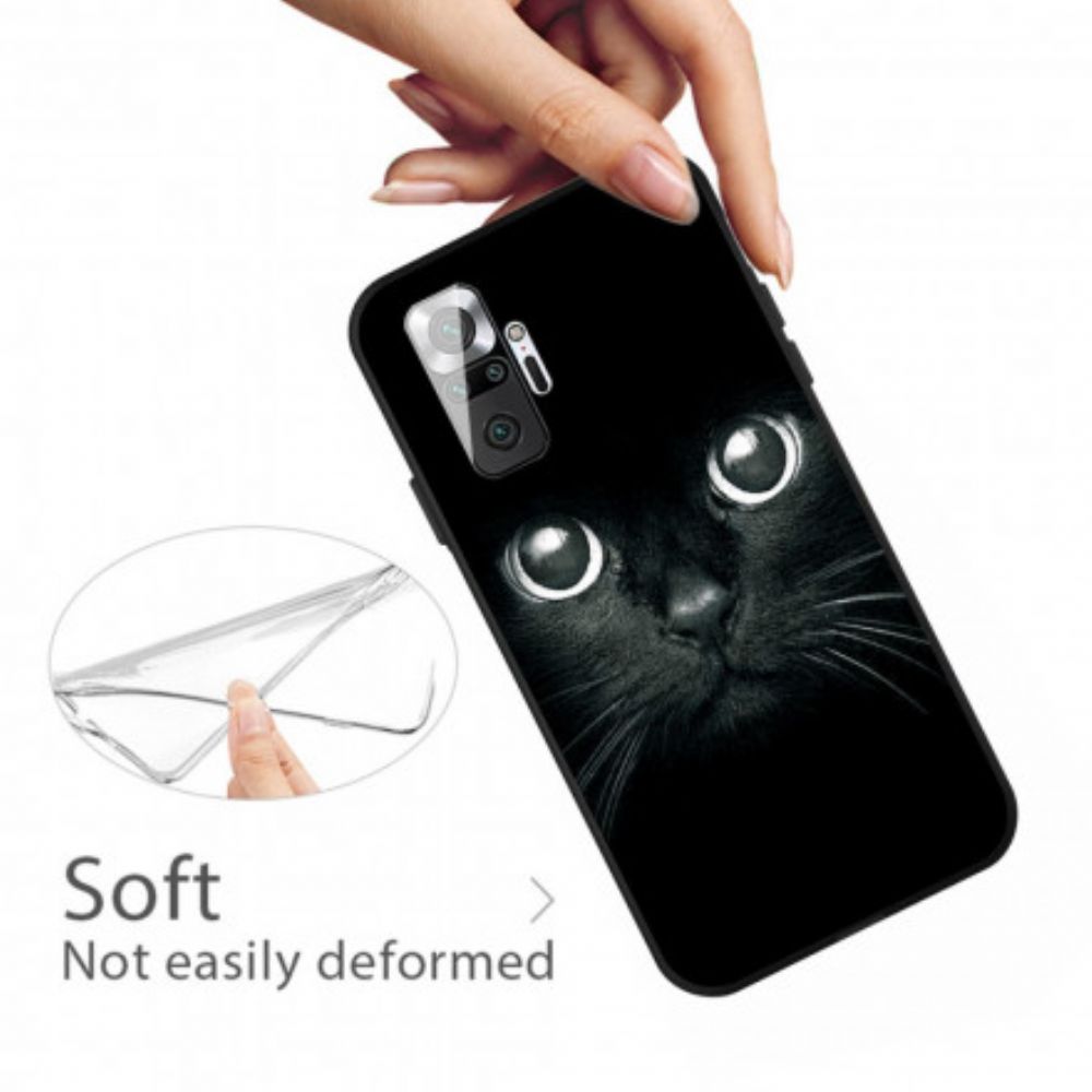 Hoesje voor Xiaomi Redmi Note 10 Pro Kattenogen