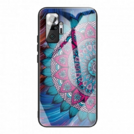 Hoesje voor Xiaomi Redmi Note 10 Pro Mandala Van Gehard Glas