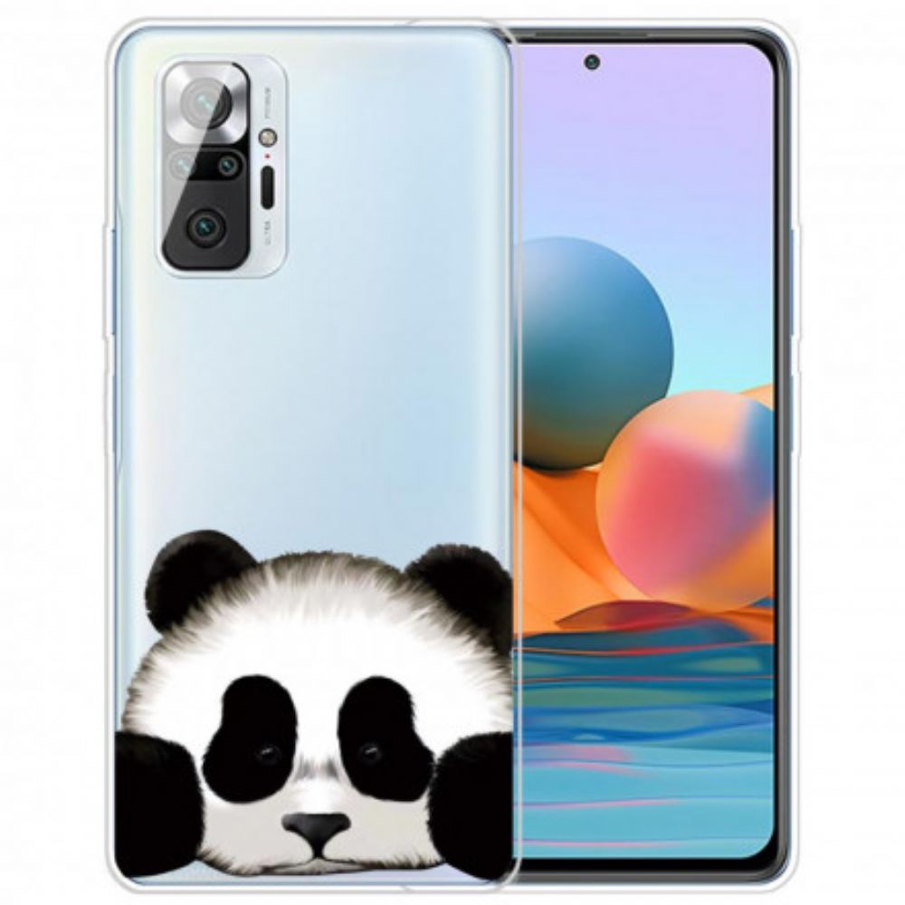 Hoesje voor Xiaomi Redmi Note 10 Pro Transparante Panda