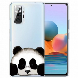 Hoesje voor Xiaomi Redmi Note 10 Pro Transparante Panda