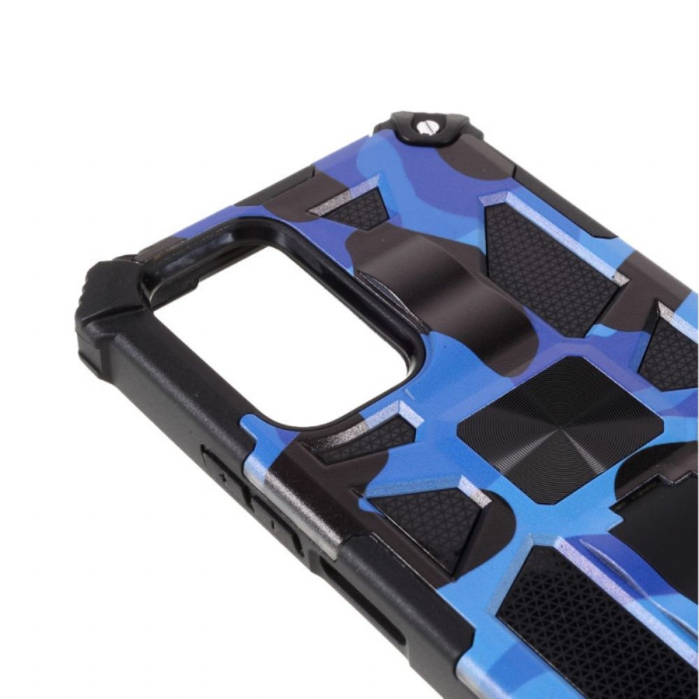 Hoesje voor Xiaomi Redmi Note 10 Pro Verwijderbare Ondersteuning Camouflage