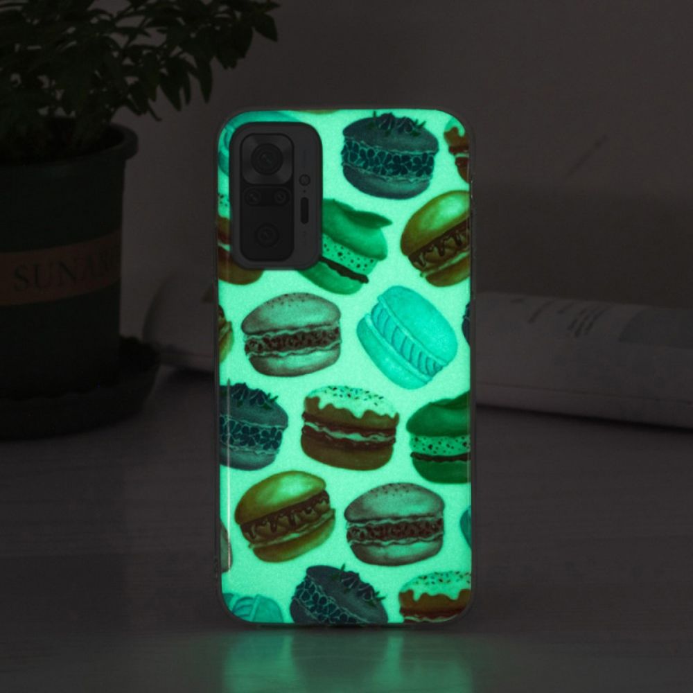 Telefoonhoesje voor Xiaomi Redmi Note 10 Pro Fluorescerende Bitterkoekjes