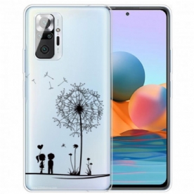 Telefoonhoesje voor Xiaomi Redmi Note 10 Pro Paardebloem Liefde