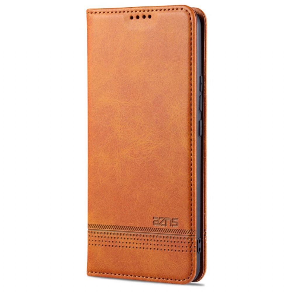 Bescherming Hoesje voor Xiaomi Mi 11 Pro Folio-hoesje Azns Lederen Stijl