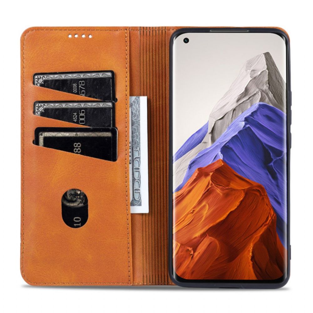 Bescherming Hoesje voor Xiaomi Mi 11 Pro Folio-hoesje Azns Lederen Stijl