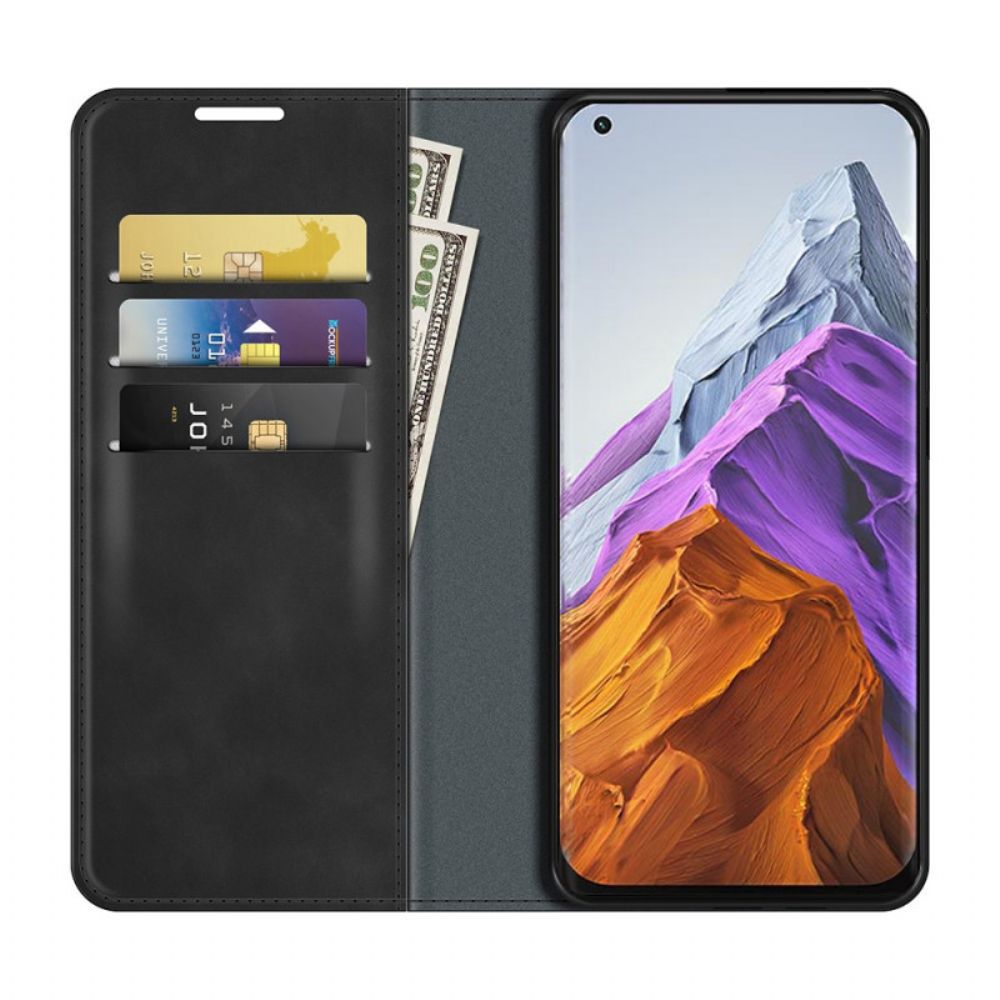 Bescherming Hoesje voor Xiaomi Mi 11 Pro Folio-hoesje Stijl Leerontwerp