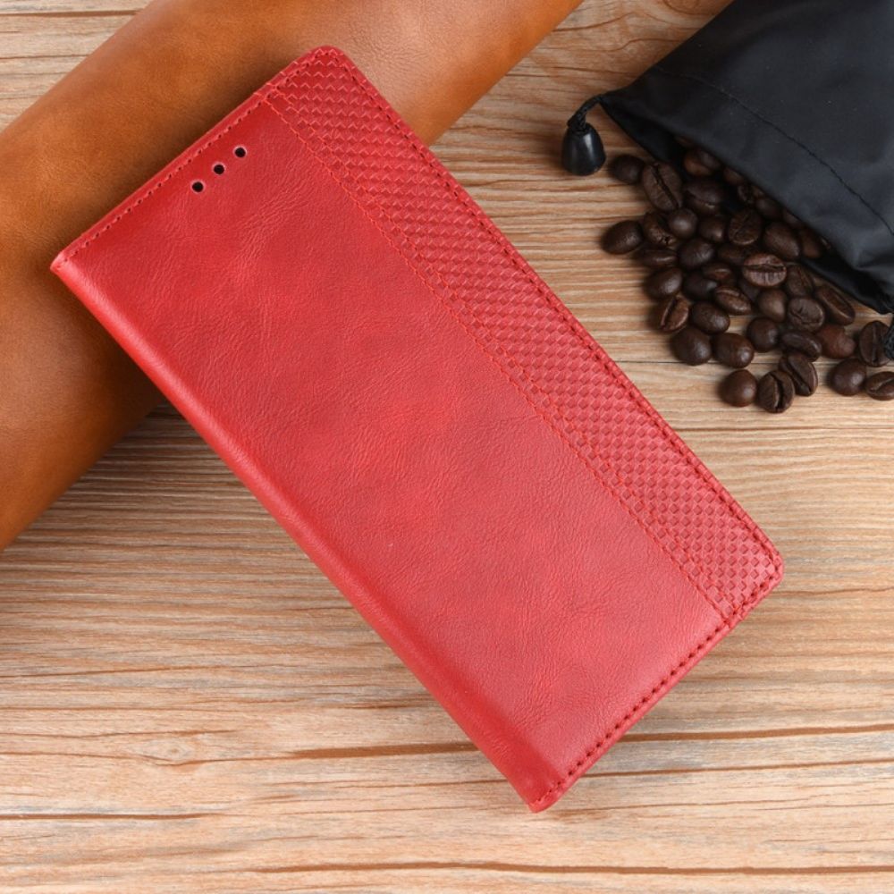 Bescherming Hoesje voor Xiaomi Mi 11 Pro Folio-hoesje Vintage Gestileerd Leereffect