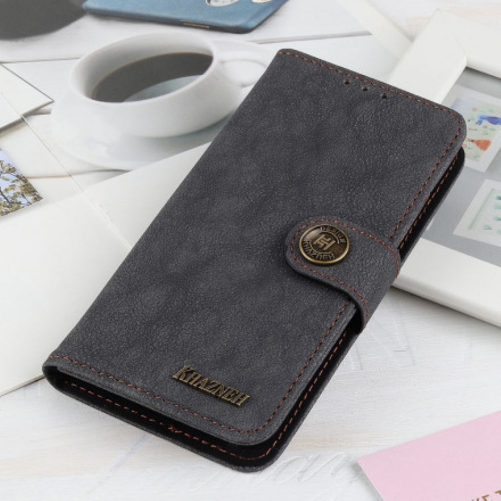 Flip Case voor Xiaomi Mi 11 Pro Khazneh Retro Splitleer