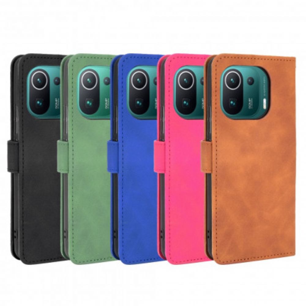 Flip Case voor Xiaomi Mi 11 Pro Skin-touch