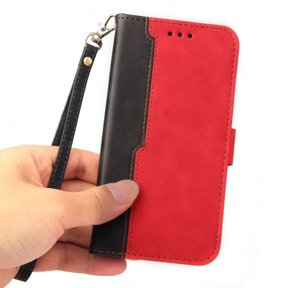 Flip Case voor Xiaomi Mi 11 Pro Tweekleurig