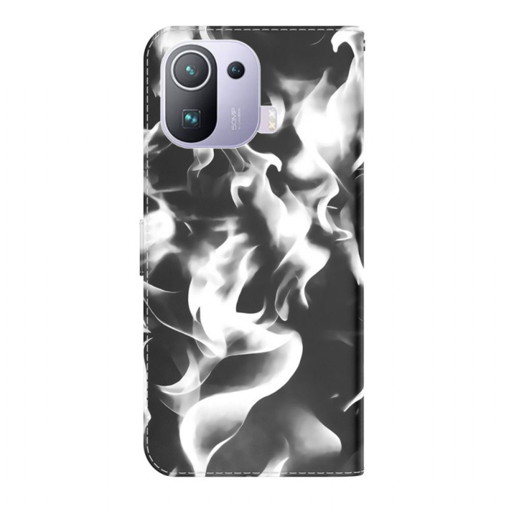 Folio-hoesje voor Xiaomi Mi 11 Pro Abstract Patroon