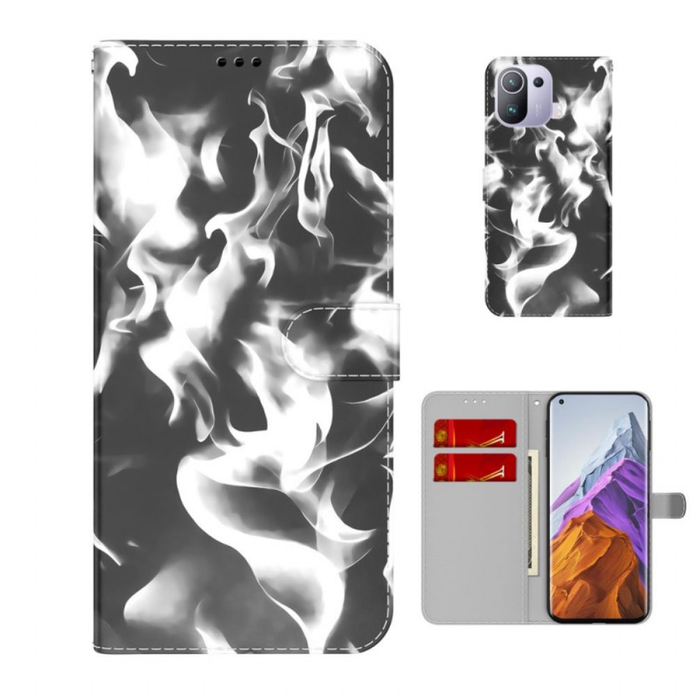 Folio-hoesje voor Xiaomi Mi 11 Pro Abstract Patroon