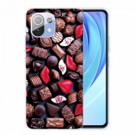 Hoesje voor Xiaomi Mi 11 Pro Chocoladeslang