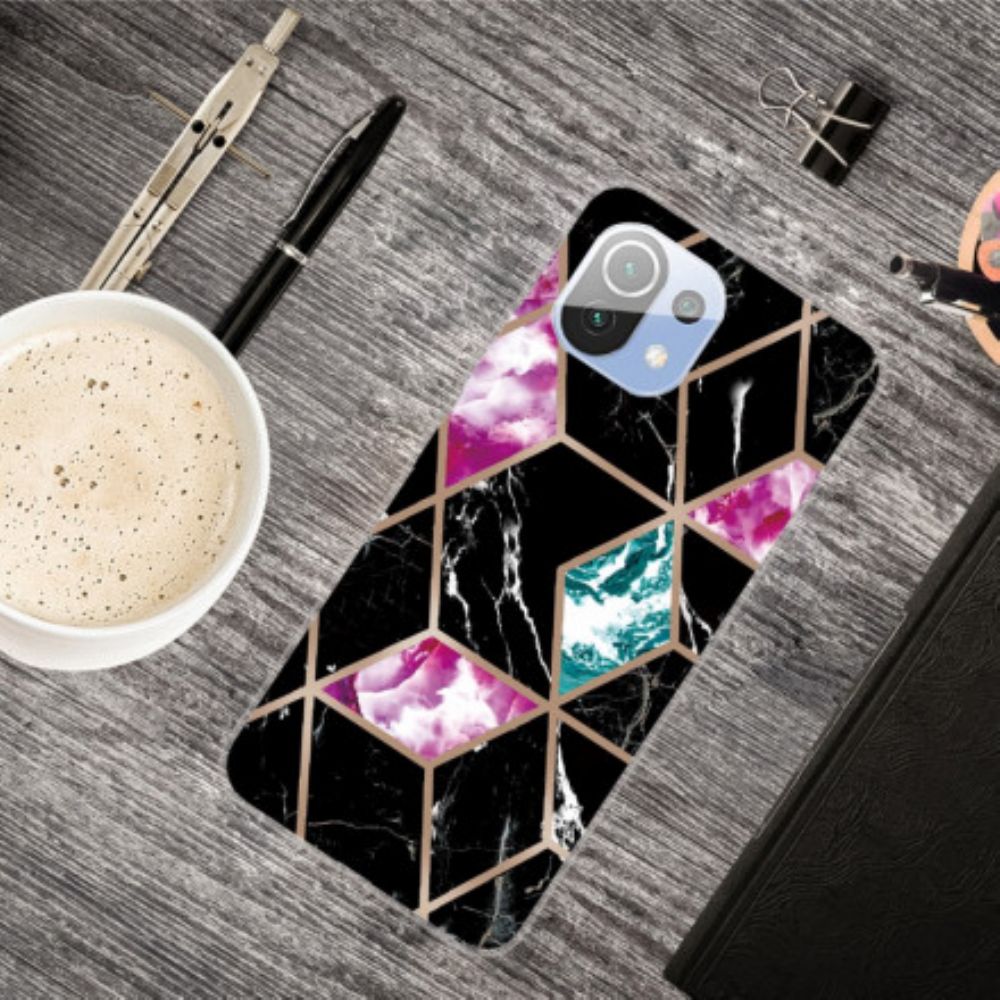 Hoesje voor Xiaomi Mi 11 Pro Fancy Marmer