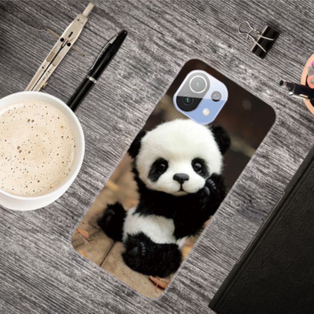 Hoesje voor Xiaomi Mi 11 Pro Flexibele Panda