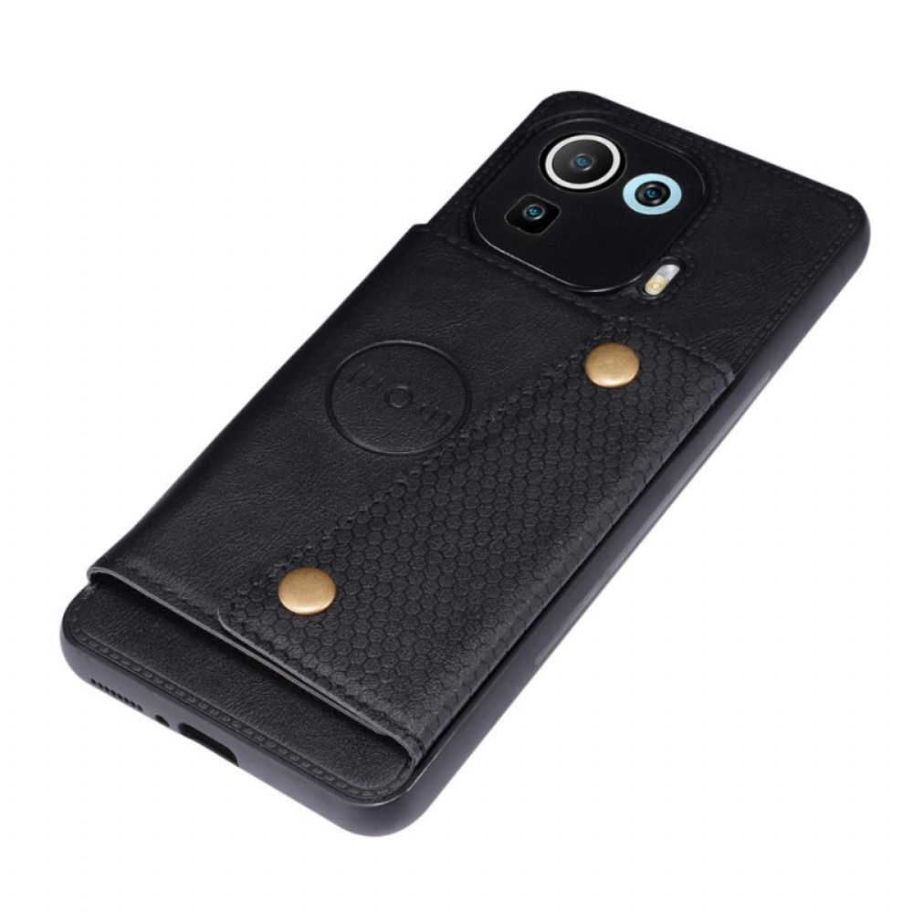 Hoesje voor Xiaomi Mi 11 Pro Portemonnee Snap Portemonnee