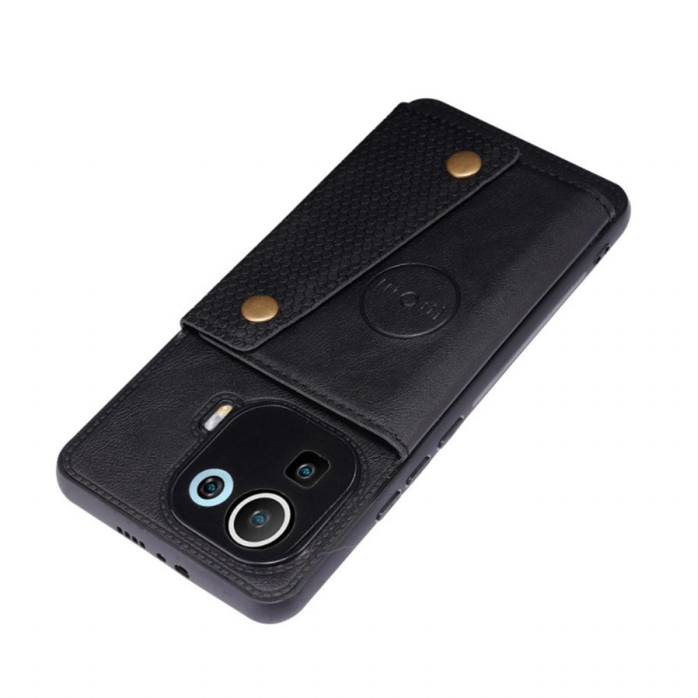 Hoesje voor Xiaomi Mi 11 Pro Portemonnee Snap Portemonnee