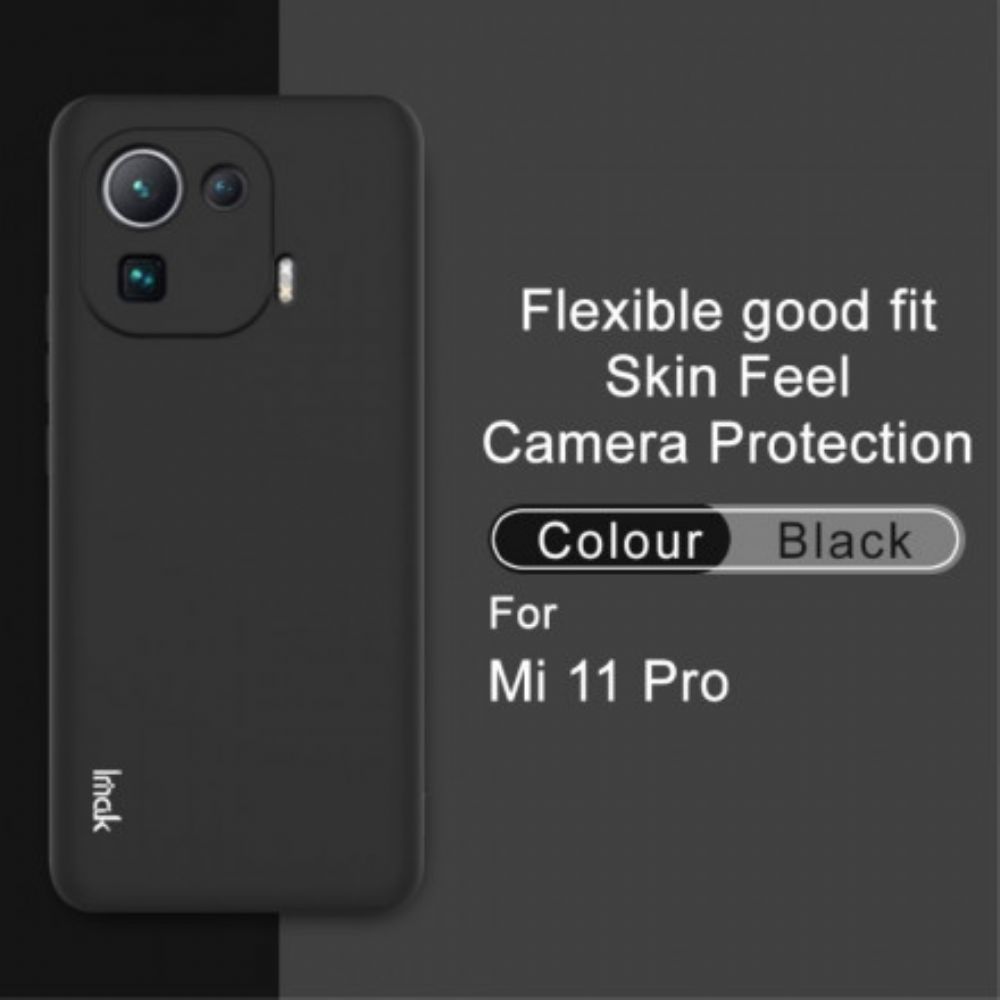 Hoesje voor Xiaomi Mi 11 Pro Uc-2 Serie Mat Siliconen Imak