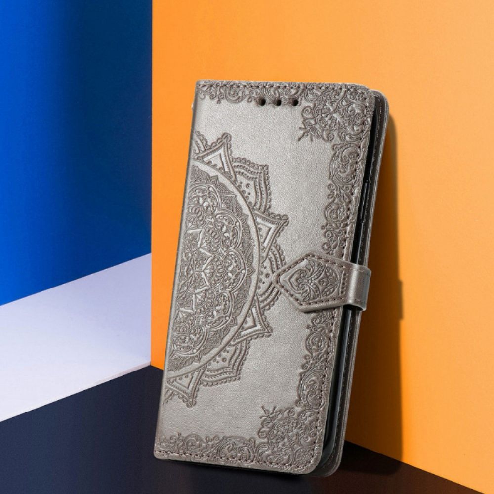 Leren Hoesje voor Xiaomi Mi 11 Pro Mandala Van Middelbare Leeftijd