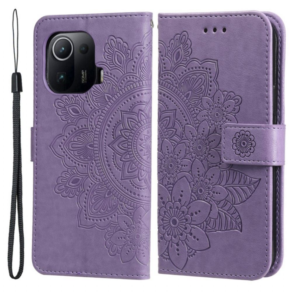 Leren Hoesje voor Xiaomi Mi 11 Pro Mandala's