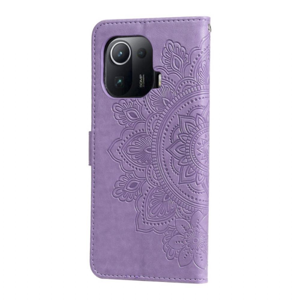 Leren Hoesje voor Xiaomi Mi 11 Pro Mandala's