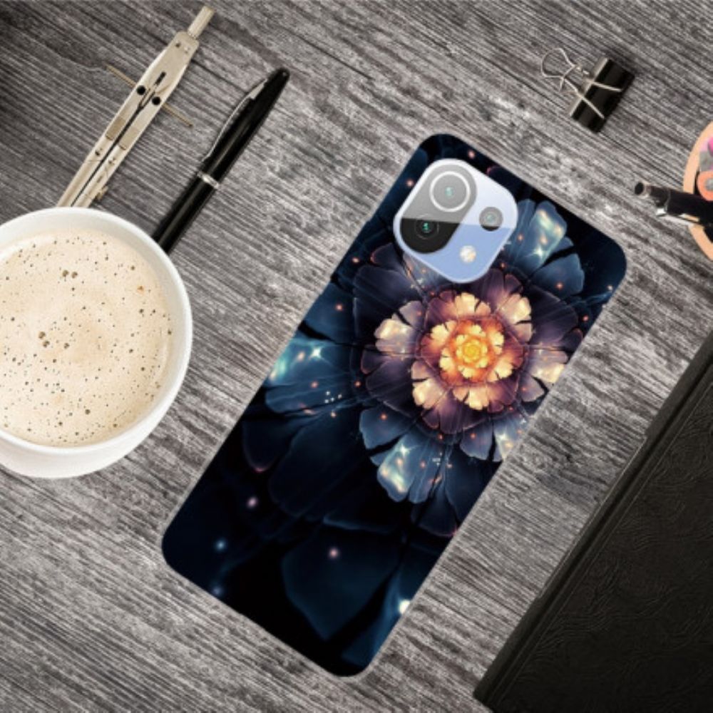 Telefoonhoesje voor Xiaomi Mi 11 Pro Flexibele Bloemen