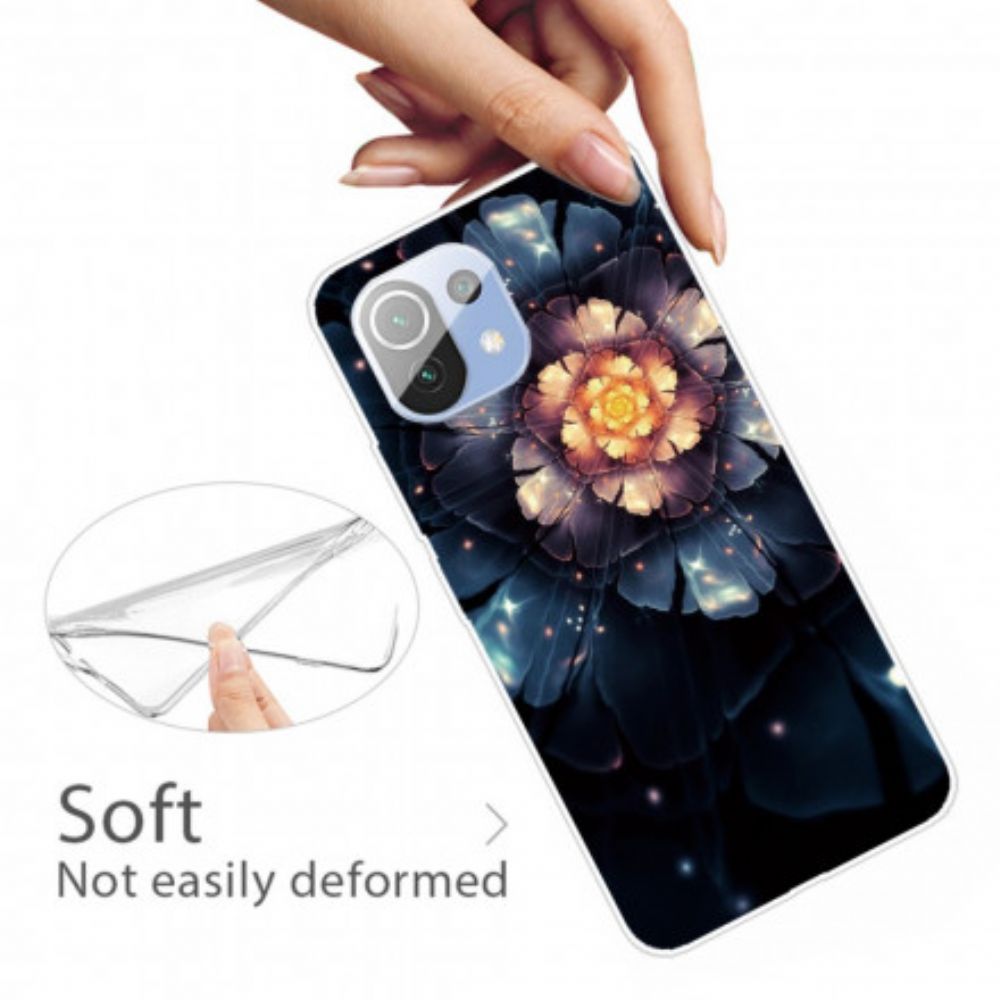 Telefoonhoesje voor Xiaomi Mi 11 Pro Flexibele Bloemen