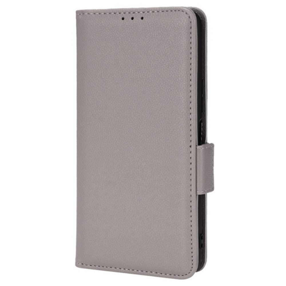 Folio-hoesje voor Vivo Y72 5G Flip Case Dubbele Nieuwe Kleuren Flap