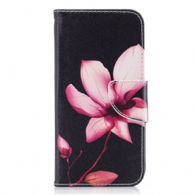 Folio-hoesje voor Samsung Galaxy J5 2017 Roze Bloem