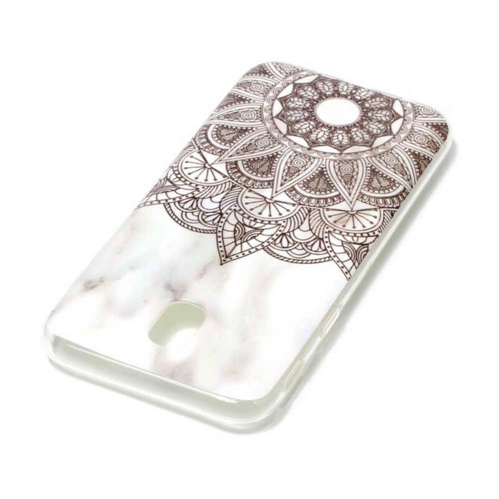 Hoesje voor Samsung Galaxy J5 2017 Marmeren Mandala