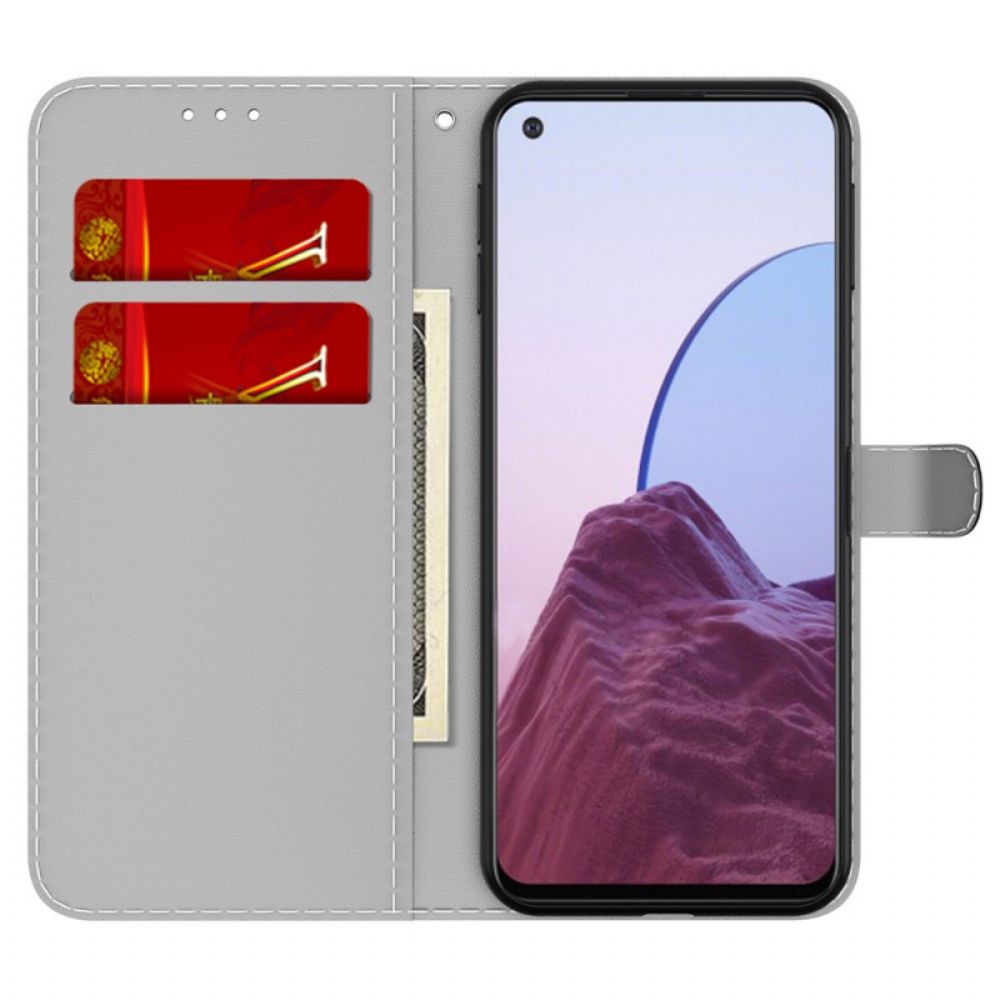 Folio-hoesje voor OnePlus 10 Pro 5G Abstract Patroon