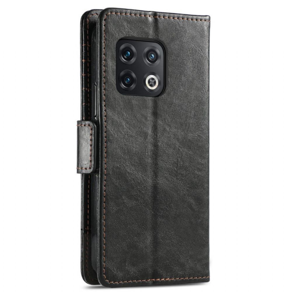 Folio-hoesje voor OnePlus 10 Pro 5G Retro-stijl