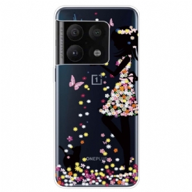 Hoesje voor OnePlus 10 Pro 5G Bloemenmeisje