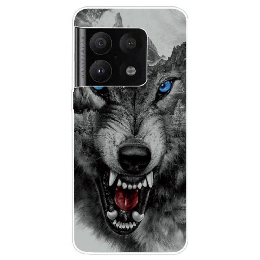 Hoesje voor OnePlus 10 Pro 5G Felle Wolf