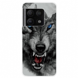 Hoesje voor OnePlus 10 Pro 5G Felle Wolf