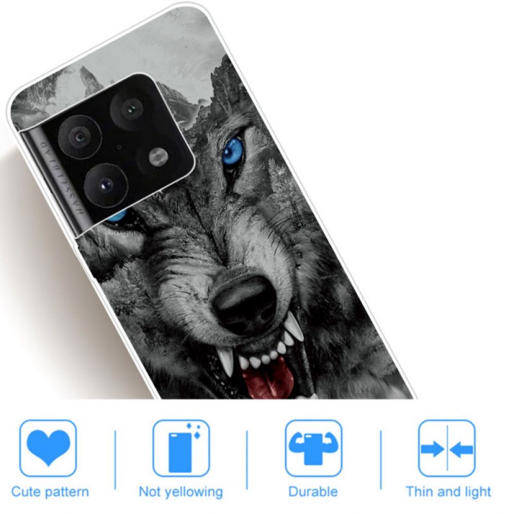 Hoesje voor OnePlus 10 Pro 5G Felle Wolf