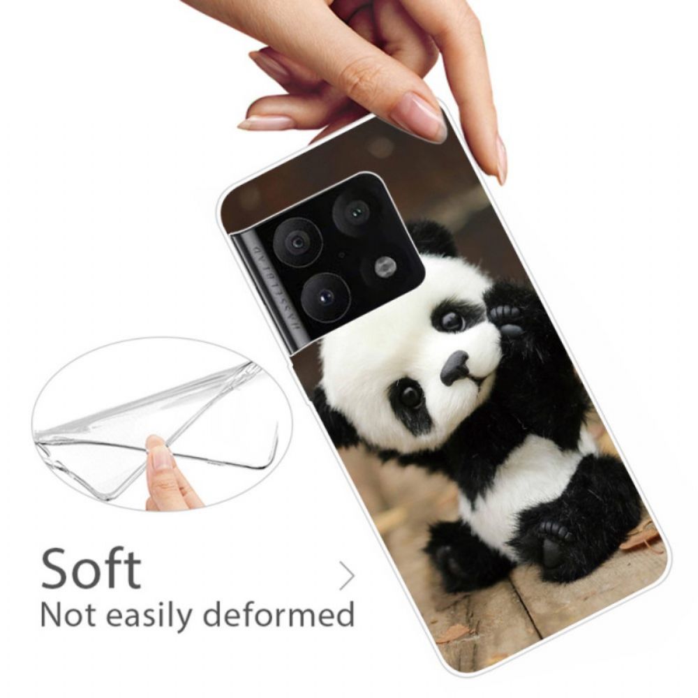 Hoesje voor OnePlus 10 Pro 5G Flexibele Panda