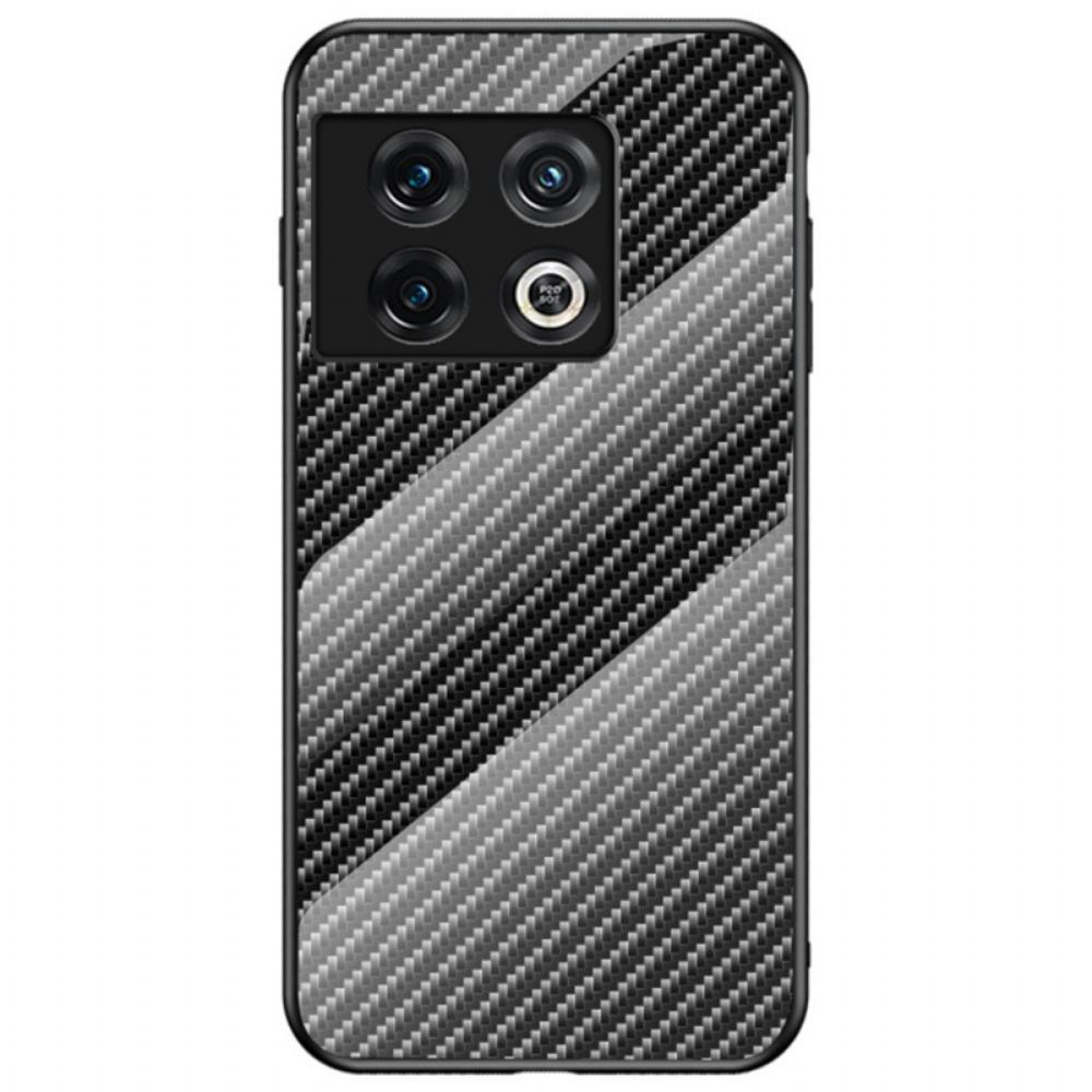 Hoesje voor OnePlus 10 Pro 5G Gehard Glas Van Koolstofvezel