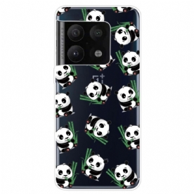 Hoesje voor OnePlus 10 Pro 5G Kleine Panda's