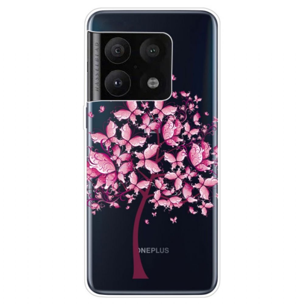 Hoesje voor OnePlus 10 Pro 5G Roze Boom Top