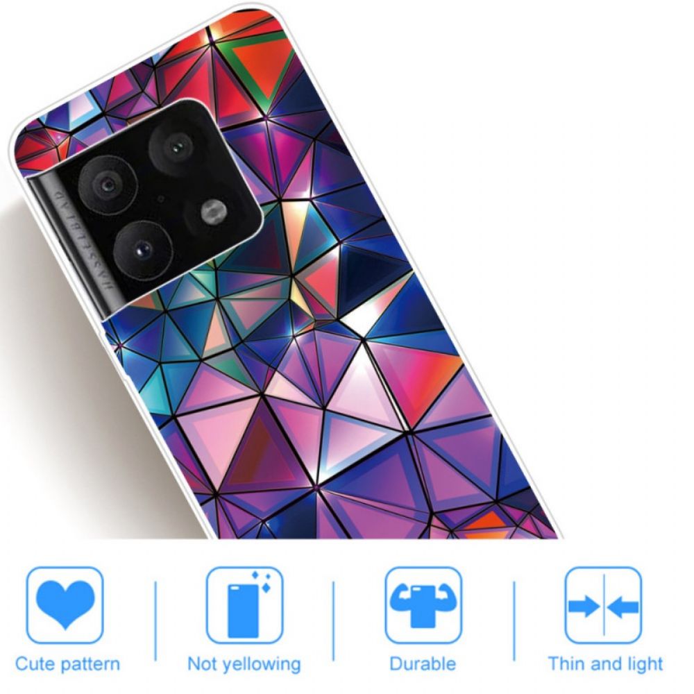 Telefoonhoesje voor OnePlus 10 Pro 5G Flexibele Geometrie