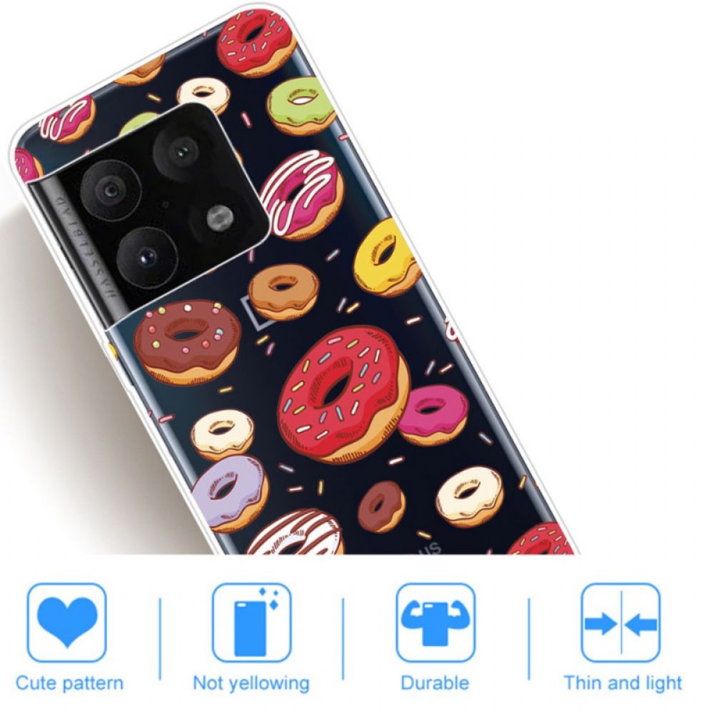 Telefoonhoesje voor OnePlus 10 Pro 5G Hou Van Donuts