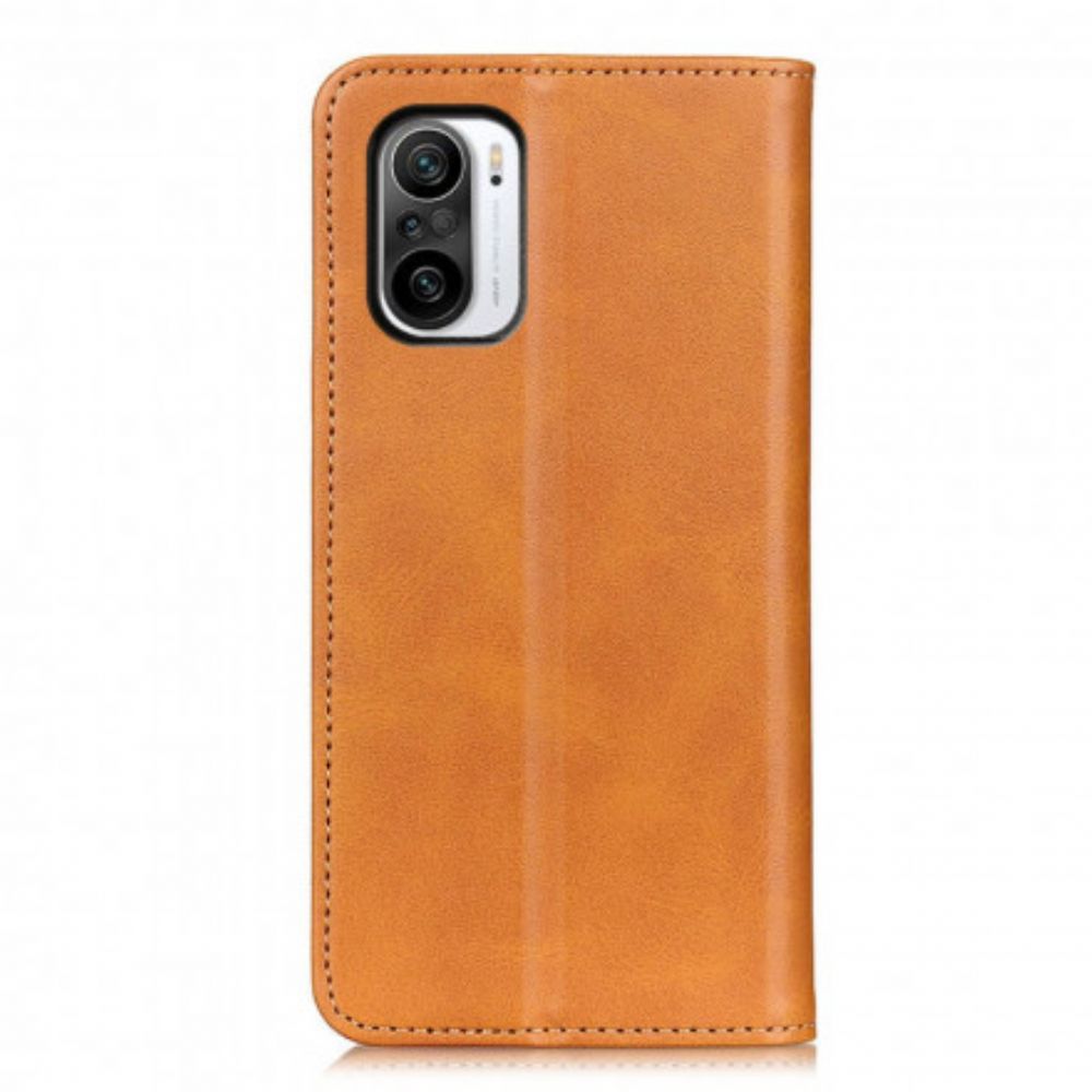 Bescherming Hoesje voor Xiaomi Mi 11i 5G / Poco F3 Folio-hoesje Elegantie Splitleer